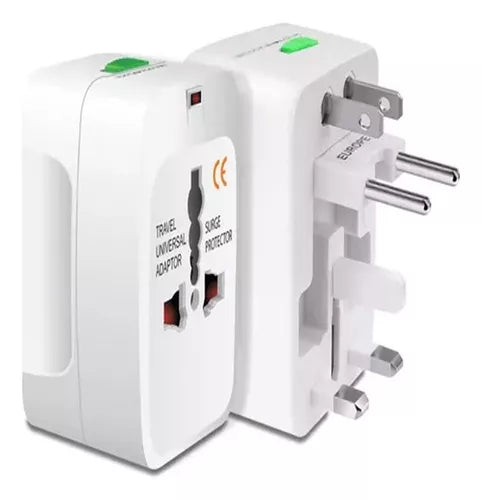Adaptador de corriente universal viajero