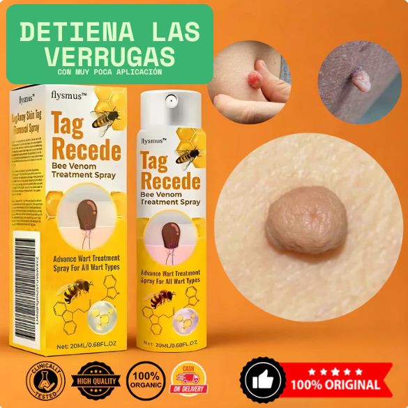 🛑 ¿Verrugas incómodas? El veneno de abeja las elimina sin dolor