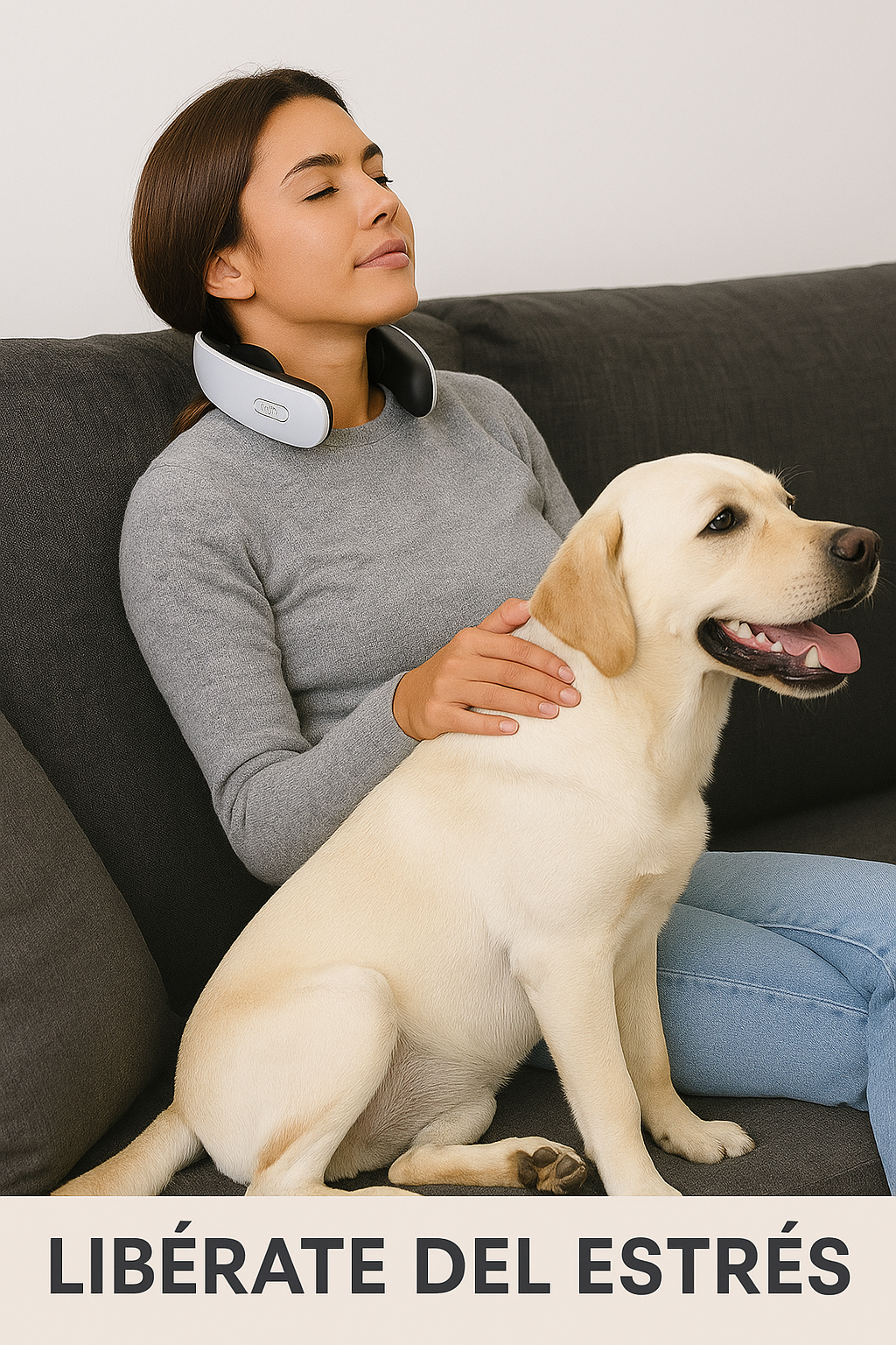 Masajeador cervical- RelajaYA- con calor terapéutico