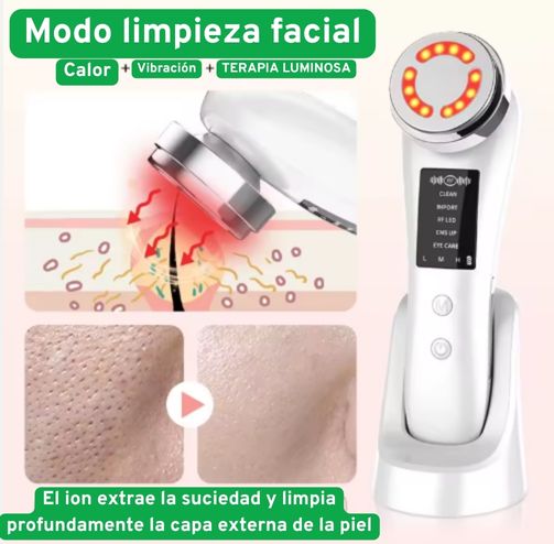 Masajeador facial ultrasónico: Rejuvenece tu piel ahora