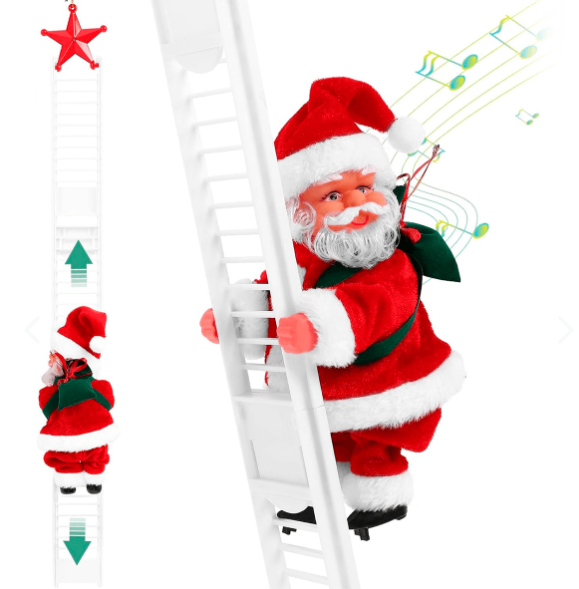 Papá Noel Escalador Musical “Navidad en Movimiento”