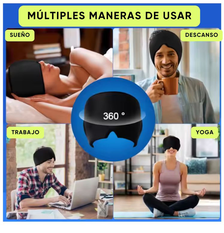 ALIVIAMAX: Libre de migrañas + descanso