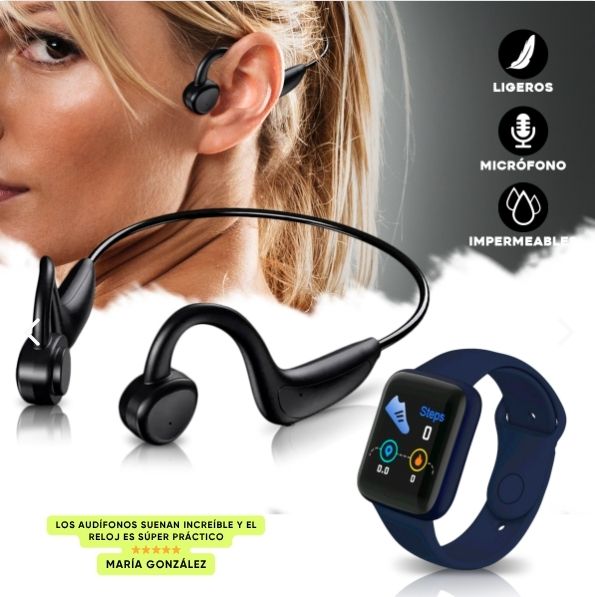 🔥 Combo Especial: Audífonos SoundPro+ Reloj Inteligente