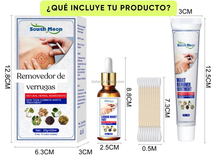 ✅ 🔥 Crema Serum Removedora: Adiós verrugas sin dolor ni cicatrices.