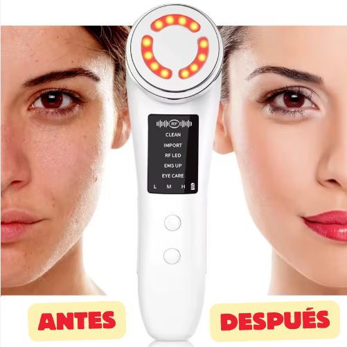 Masajeador facial ultrasónico: Rejuvenece tu piel ahora