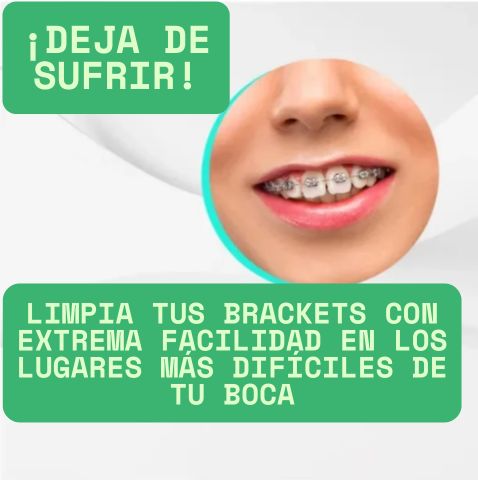 Irrigador oral Limpia Max:😮‍💨 ¡Elimina en segundos el mal aliento y los restos de comida!